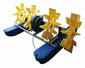 The Permanent Magnetic Variable Frequency Paddle Wheel Aerator