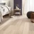 Thick wear layer and 300 mm wide plank grey color and white washed oak engineered wood flooring