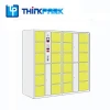 Thinkpark Supermarket Locker With Mifare / Barcode Reader For Luggage Safe