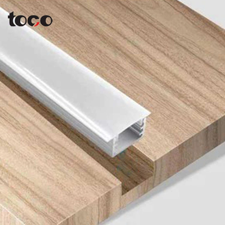 toco led aluminum profile tile led corner trim led light profile tile led wide mirror white light bar