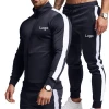 Top Quality Custom Fitness Athletic Wear Two Piece Activewear Sports Wear Sets Spandex Men Active Wear