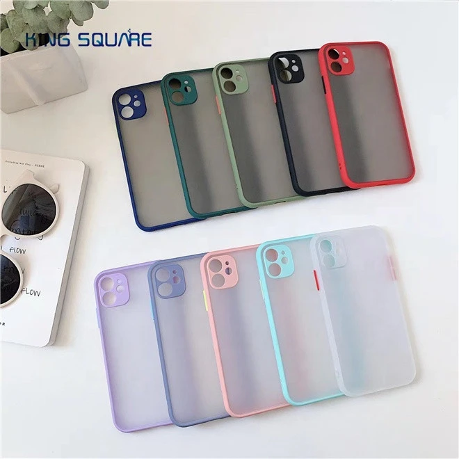 Top Quality Transparent Colorful Silicone Cellphone Case Mobile Phone Protective Cover