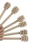 Import Top Sale Cheap Long Handle Mixing Stick Dipper Dessert Tools  for Jar  Mini Stir Bar Wooden Honey Spoon from China