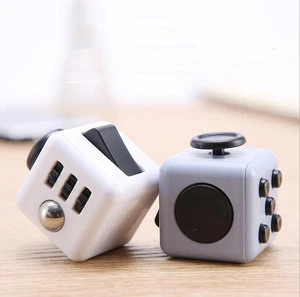 Top Seller Amazon Multi Custom Logo Faceted Dice Fidget Toys Set Relieves Stress and Anxiety Fidget Cube for Adults