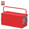 Torin NTBC125 Iron Toolbox Portable Multi Function Folding Metal Suitcase Tool Box 3 Level Toolbox