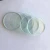 Transparent round flat tempered glass lamp covers &amp; shades