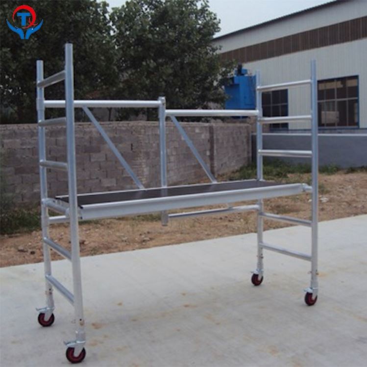 TUV Certificated Aluminum Folding Ringlock Scaffold For Construction