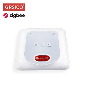 Tuya Zigbee GSM WIFI Alarm Kit with Siren and Door and SOS and PIR Detector for Smart Home Automation