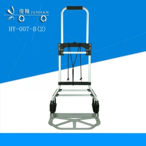 Two-wheel 100 Kgs load capacity foldable hand trolley folding luggage cart