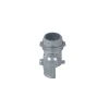 UL Certified 3/8" Flexible Duplex Conduit Connector Steel Zinc Pipe and Fitting for EMT Coupling for Terminal Blocks
