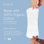 Ultra-thin  ultra-absorbent night pads  always free of chlorine  dyes and fragrances  natural cotton sanitary napkins