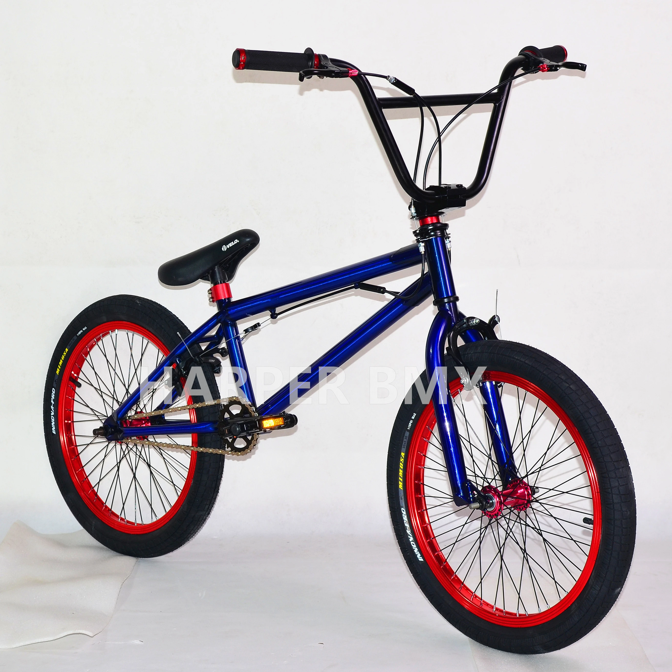 Unique design translucent color bicicleta bmx 20 inch for sale