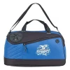 Unisex Polyester Travel Gym Duffel Bag with Insulated Water Bottle