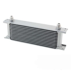 Universal 13 Rows Aluminum Gearbox Engine Oil Cooler For Race Cars Motorsports
