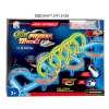 USB Rechargeable Track Educational Toy Electronic Remote Control Game Infrared R/C Luminous Track With 2 Pcs Car