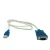 Import USB to rs232 serial port line USB to DB9 pin male connector USB Serial Port Line computer support Win7-Win10 from China