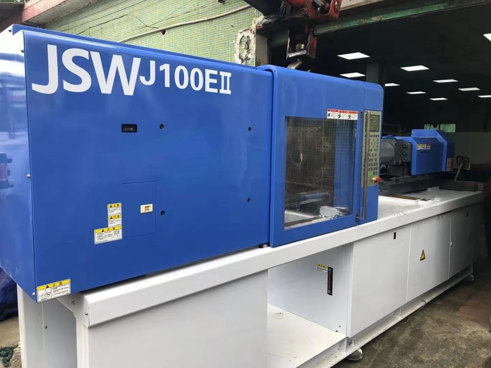 Used Japanese JSW 100 ton Plastic Injection Molding Machine JSW J100EII Ready Stock