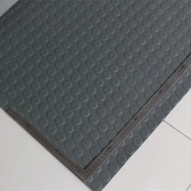 Van Car Roll Mat Anti Slip Round Stud Rubber Flooring