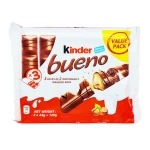 Vegetarian Good Taste Caffeine Free Hot Biscuit Big Chocolate Bar with Hazelnut Filling Crispy Wafer Creamy