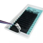 Volume silk professional eyelash extensions with korea faux mink lash extension