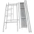 Import Walk Broad Ladder Steel Scaffolding Frame Scaffold 3ft 4ft 5.5ft Office Building Free Spare Parts Apartment Hospital 1 YEAR from China