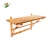 Import Wall-mouted bamboo storage bathroom towel rack with bars from China