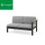 Import Waterproof Modern Designs Teak Patio Outdoor Aluminum Furniture Wooden Sofa Set for Home and Garden from China