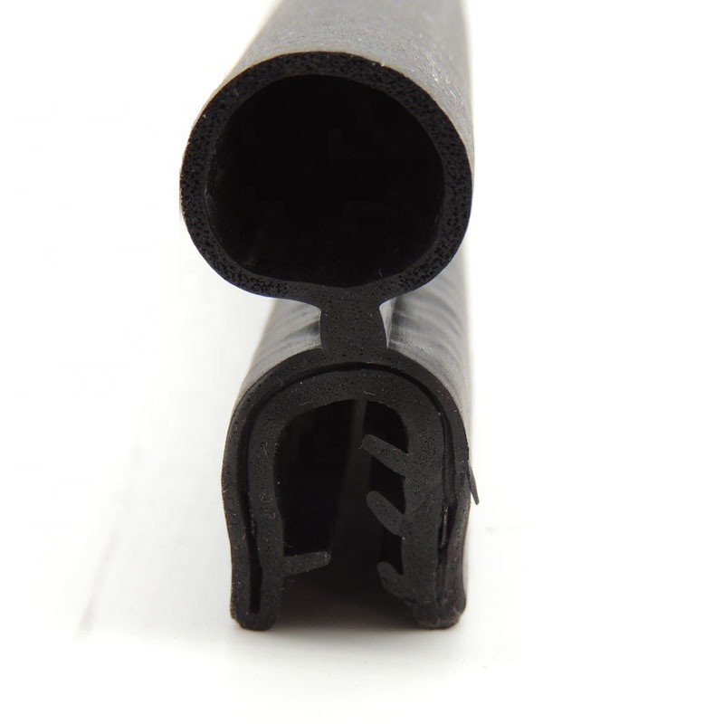 waterproof rubber seal strip with metal