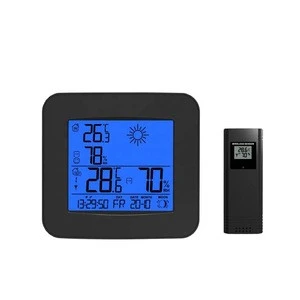 weather station in temperature instruments with outdoor sensor