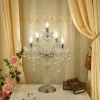 Weddings Luminaire Cheap Price bedroom Decoration luxury crystal table lamps shade for hotel