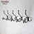 Import Wesda zinc alloy wall mounted hat coat garment clothes robe hook 068 from China