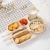 Import Wheat Straw Kids Dinnerware Set 6-Piece Children Tableware Set from China