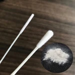 white nylon flock powder for fabric/medical nasal oral swab