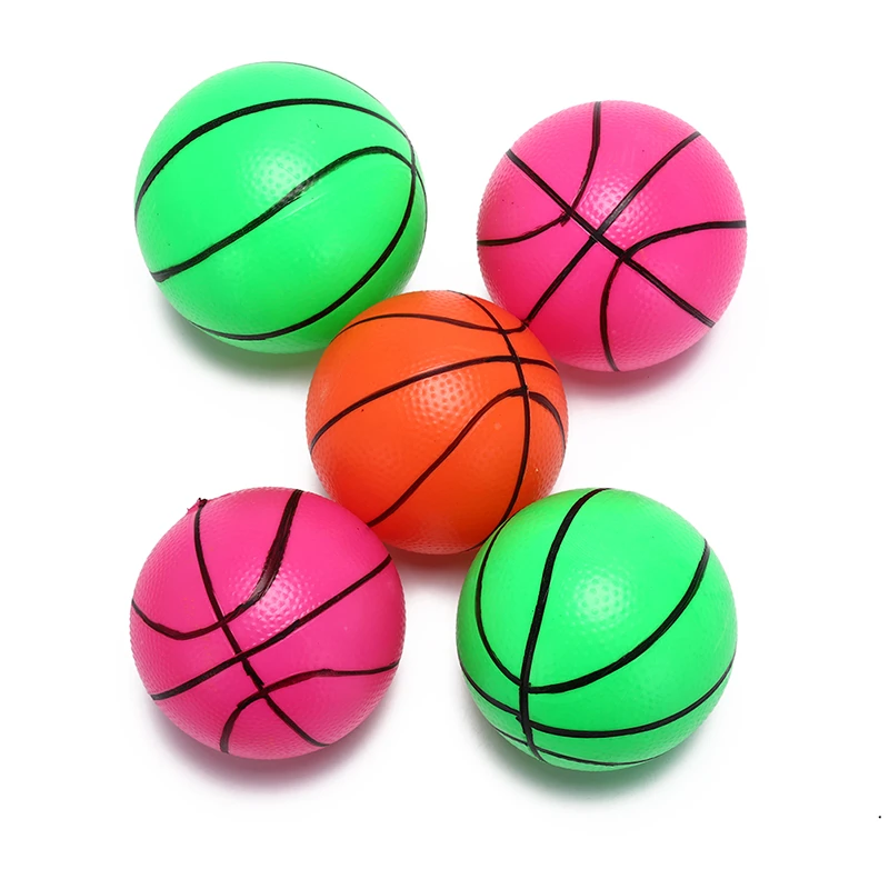 wholesale 12cm Inflatable PVC Basketball beach ball Kid Adult sports Toy