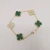 Import wholesale 925 Sterling Silver Lucky Four Leaf Clover Gold Plated Silver Plated Rose Gold High Quality Bracelet Jewelry from China