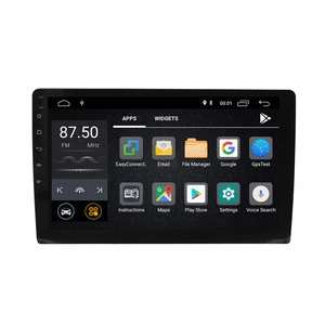 Wholesale 9&#39;&#39;  Slim body universal car gps multimedia navigator Android9.0  2+16GB  car video dvd player