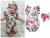 Import Wholesale backless ruffle floral boutique baby girl clothes summer newborn baby romper from China