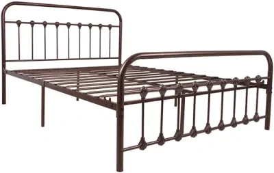 Wholesale Cheap Black Single Size Metal Bed Frames Wrought Iron Bed