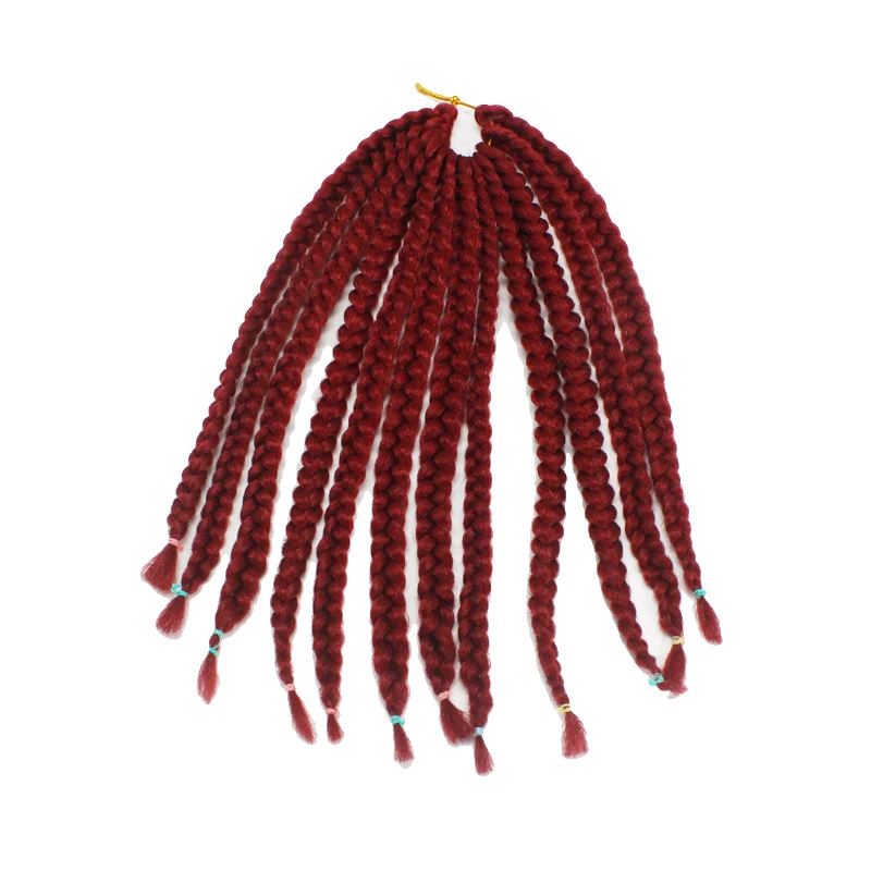Wholesale Cheap Synthetic Machine Made Crochet Jumbo Braiding Hair Bundle For African Women