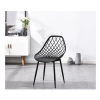 Wholesale commerical furniture outdoor party colorful  modern restaurant stackable  plastic dining room chair