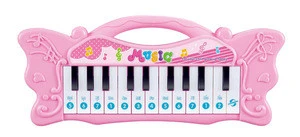 Wholesale educational intelligent baby toys plastic piano keyboard musical instruments