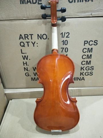 Wholesale Factory Price 4/4 Plywood Student Beginner Professional Violin For Sale