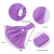 Wholesale Fashion Hair Band Accessories Women Polyester Headbands With buttons