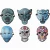 Wholesale Favor Party Light Up Sound Activated EL Panel Custom Halloween Mask