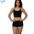 Wholesale Fitness Gym Clothing Custom 2 Piece Set Women Shorts And Crop Top Sport Yoga Sets