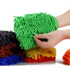 wholesale for high quality microfiber waterproof car wash mitt/ Chenille Car washing mitt car cleaning gloves