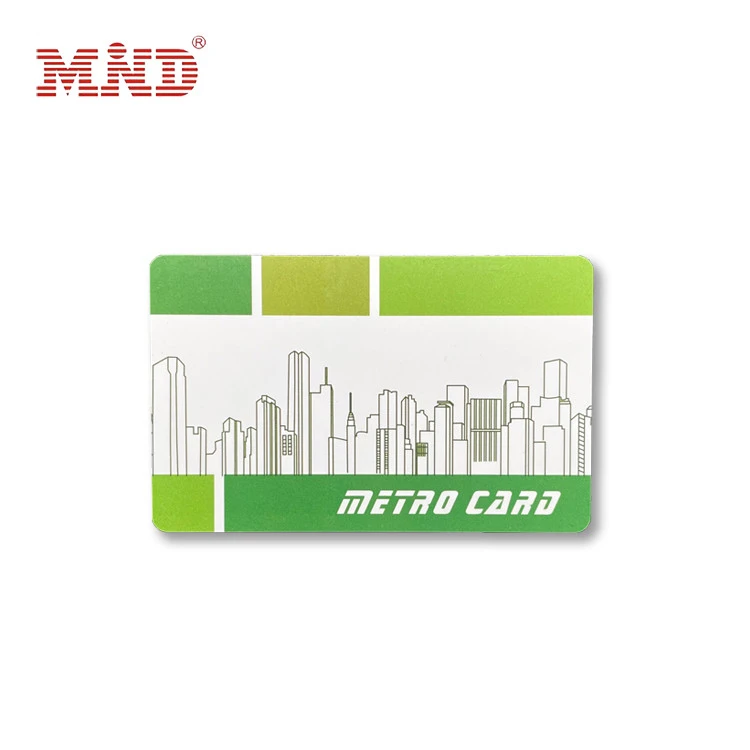Wholesale full color printing public transport project rfid chip ticket to bus