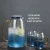 Import Wholesale High Borosilicate Glassware Handmade Colored Drinking Glass Water Cup Glass Jug Set from China