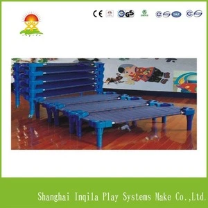 Wholesale Kindergarten Plastic Kids Single Bed