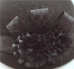 wholesale ladies women warm formal top 100% Australian wool felt hat cap